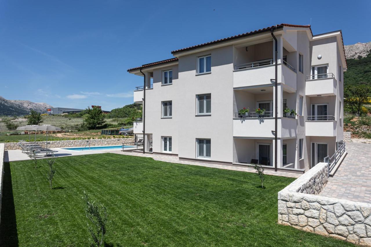 Apartments Mateo 2 Baška Exteriör bild