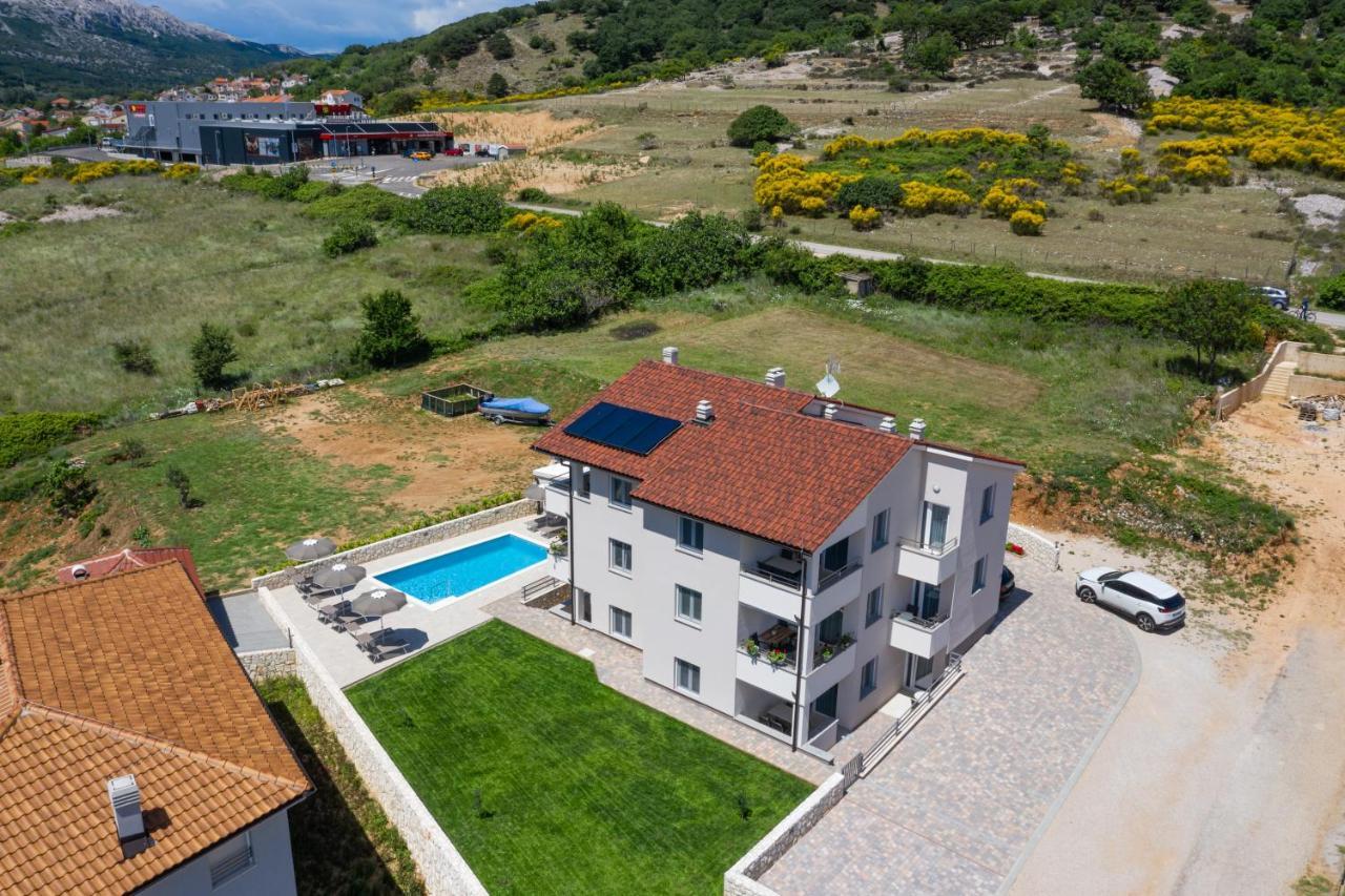 Apartments Mateo 2 Baška Exteriör bild