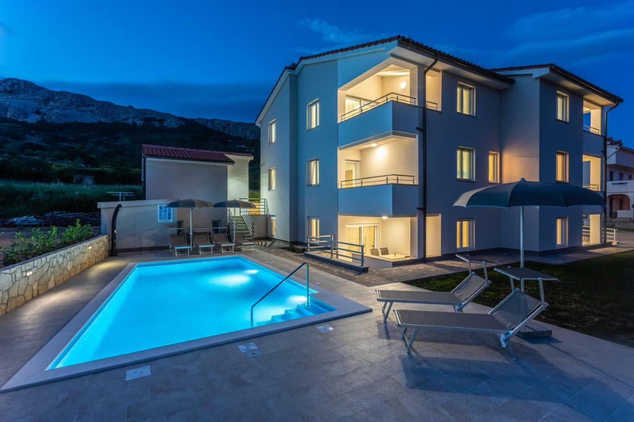 Apartments Mateo 2 Baška Exteriör bild