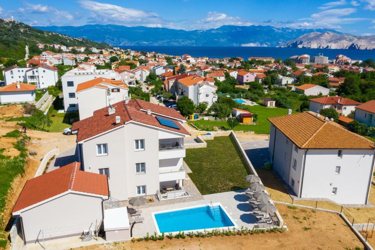 Apartments Mateo 2 Baška Exteriör bild
