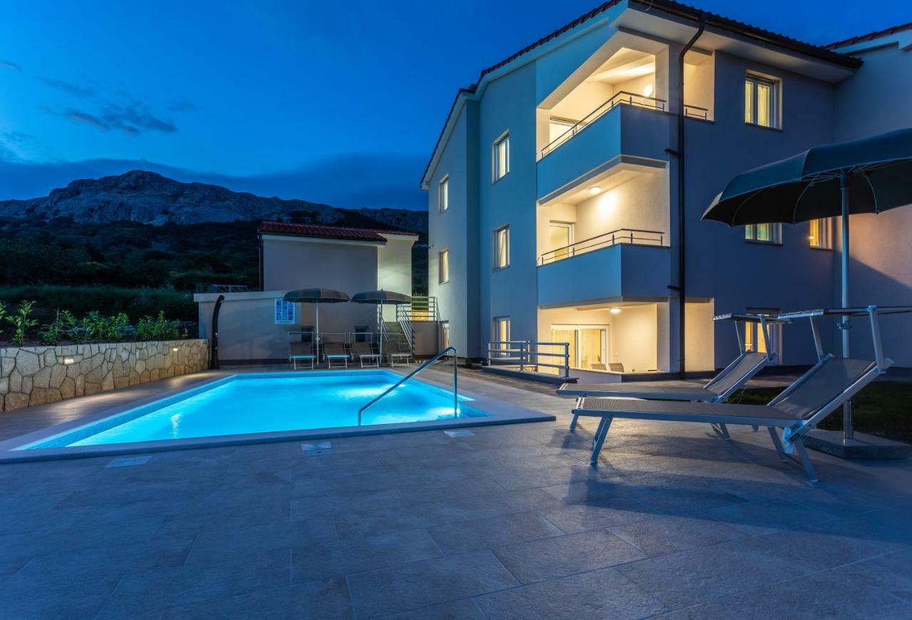 Apartments Mateo 2 Baška Exteriör bild